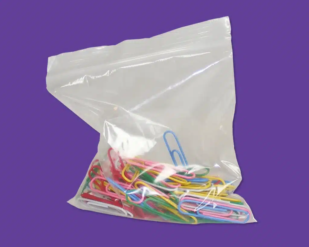 custom grip seal bag macfarlane packaging, grip seal bags, small grip seal bags. Heavy duty grip seal bags also available.